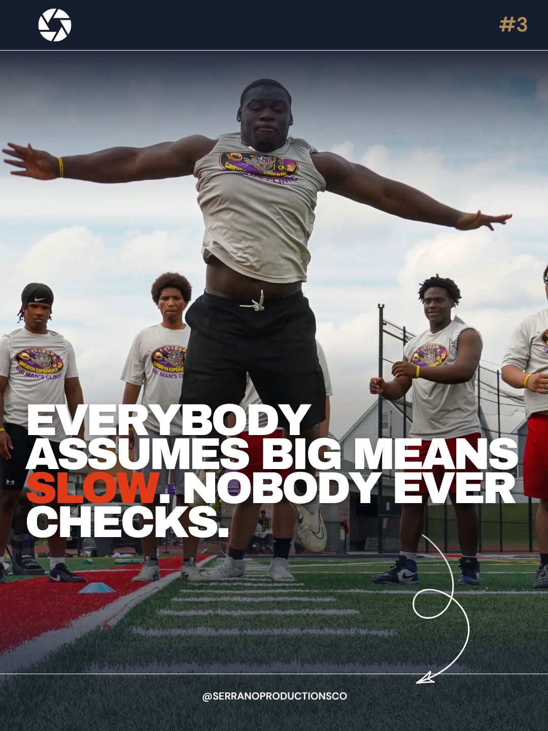 Carousel slide 3 of the Big Man's Camp series